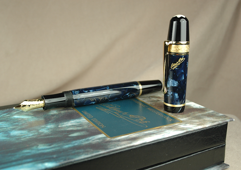 Pre-Owned Pens: 6610: Mont Blanc: Edgar Allan Poe